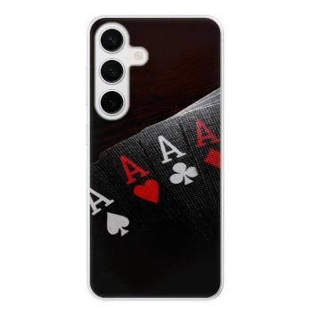 Odolné silikonové pouzdro iSaprio - Poker - Samsung Galaxy S24