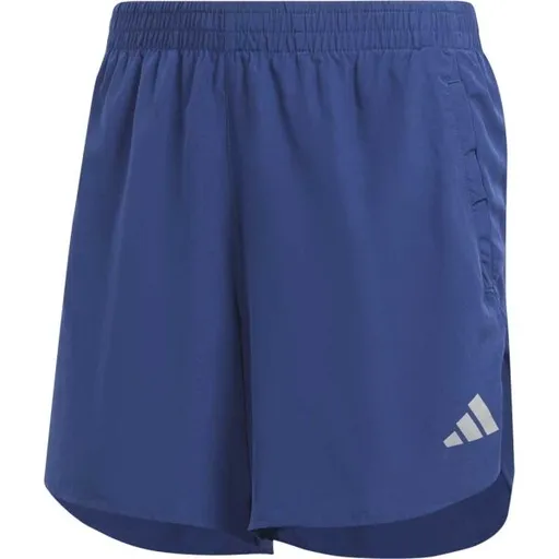 adidas RUN IT SHORT Pánské běžecké trenky, modrá, velikost XXL 7"