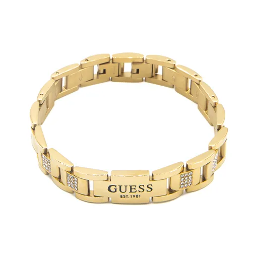Guess Módní pozlacený náramek Frontiers JUMB01342JWYGT/U