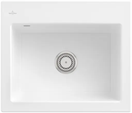 Keramický dřez Villeroy & Boch Subway 60 S, 330901KG, Snow White 330901KG