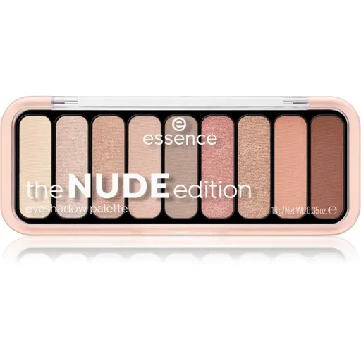 essence The Nude Edition paletka očních stínů odstín 10 Pretty in Nude 10 g