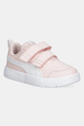 Detské tenisky Puma Courtflex V3 fialová farba, 397642