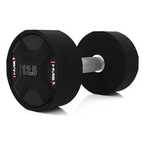 HMS HPC 12,5 KG Jednoruční činka, černá, velikost 12,5 KG