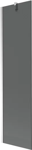 MEXEN/S Next vanová zástěna FIX 50 x 150, grafit, chrom 895-050-000-00-40-01