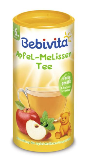 BEBIVITA Jablečno-meduňkový čaj - instantní 200g