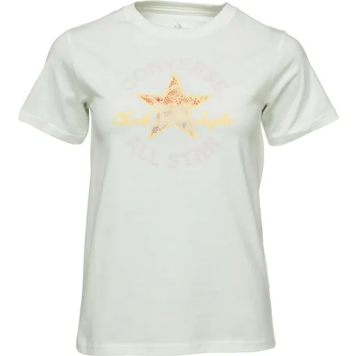 Converse CHUCK PATCH INFILL Dámské triko, bílá, velikost