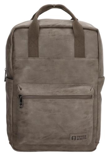 Enrico Benetti Rotterdam 13" Notebook Backpack Medium Taupe