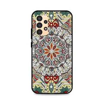 TopQ Kryt Samsung A13 3D silikon Barevná mandala 71963 (Sun-71963)