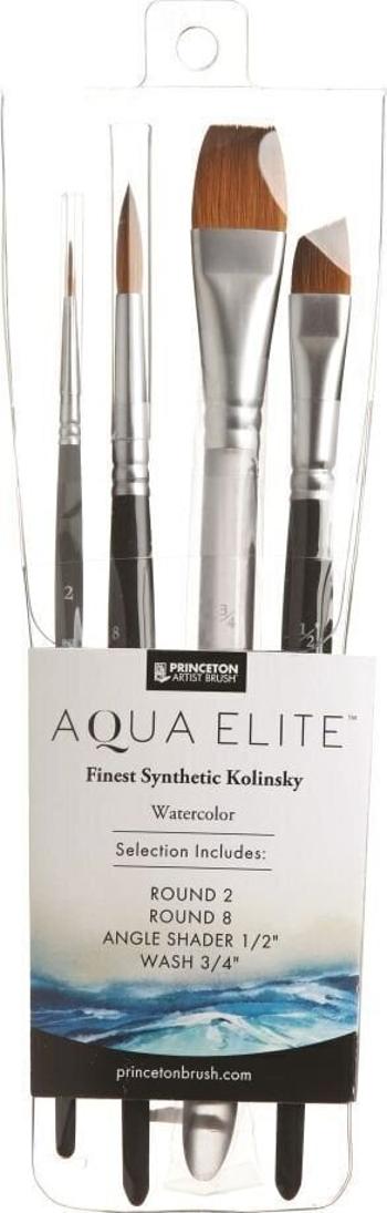 Princeton Brush Aqua Elite Sada štětců 4 ks
