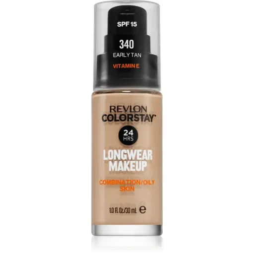 Revlon Cosmetics ColorStay™ SPF 15 dlouhotrvající matující make-up pro mastnou a smíšenou pleť odstín 340 Early Tan 30 ml