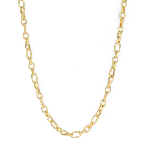 S'Agapõ Dlouhý pozlacený řetízek Chunky SHK22