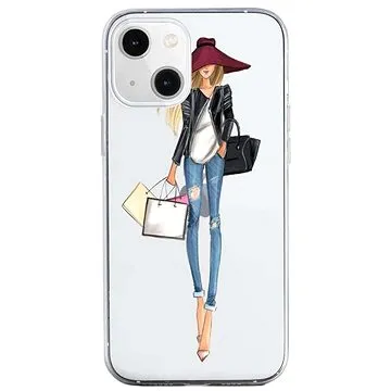 TopQ iPhone 13 mini silikon Lady 2 64745 (Sun-64745)