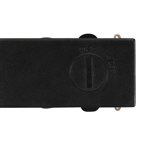 BIG WHITE (SLV) NUMINOS XS 48V TRACK DALI spot, černý / bílá, 8,7W, 730lm, 4000K, CRI90, 40° 1006691