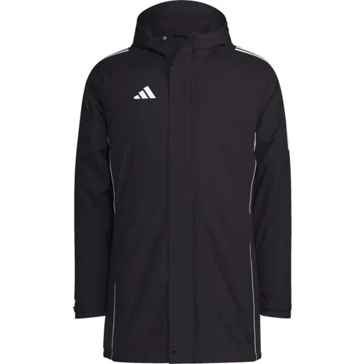 adidas TIRO 24 STADIUM PARKA Pánská fotbalová parka, černá, velikost