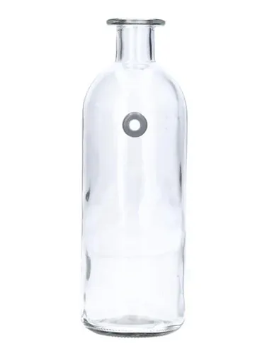 DUIF Skleněná váza láhev WALLFLOWER 20,5cm