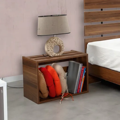 Noční stolek Fuga - Walnut