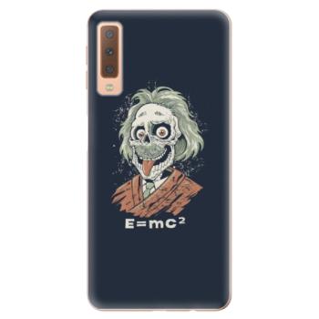 Odolné silikonové pouzdro iSaprio - Einstein 01 - Samsung Galaxy A7 (2018)