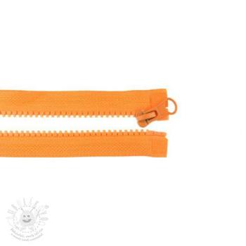 Zip dělitelný 75 cm orange