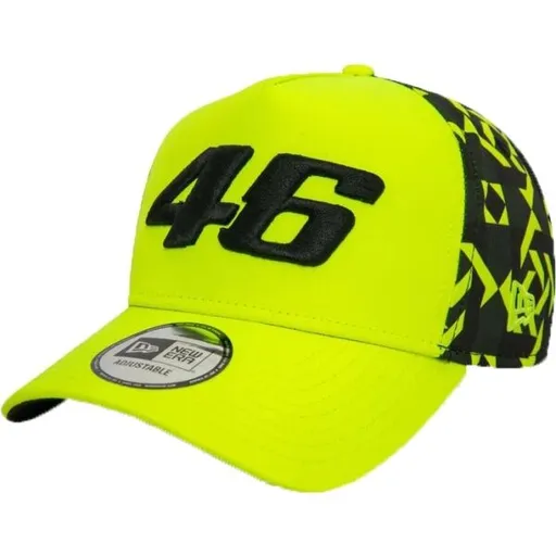 New Era VR46 GEO PRINT EF 9FORTY Kšiltovka, žlutá, velikost UNI