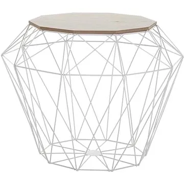 BELIANI světle hnědý/bílý ELIDA (beliani_125351)