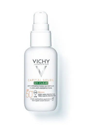 Vichy Capital Soleil UV-Clear SPF50+ denní péče 40 ml