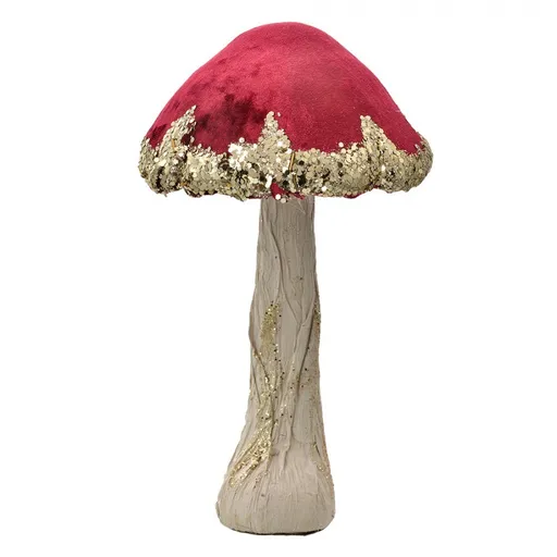 Dekorace králík v křesle s knihou a kávou - 12*10*18 cm Clayre & Eef