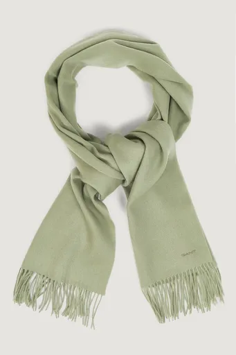 ŠÁLA GANT WOOL WOVEN SCARF FADED SAGE