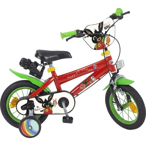 Kolo dětské Toimsu Bing zeleno červené 12 s lahví