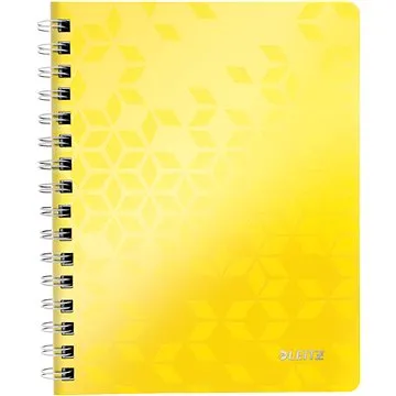 LEITZ WOW A5, linkovaný, žlutý (46390016)