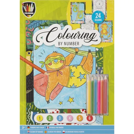 Malování podle čísel A4 24 designs