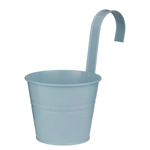 ZINC Květináč na zavěšení 13 cm - sv. modrá