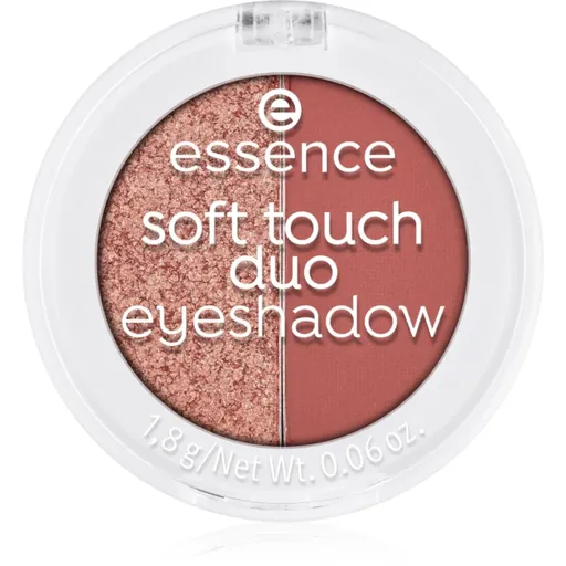 essence Soft Touch Duo duo oční stíny odstín 01 Bronze Beauty 1 g