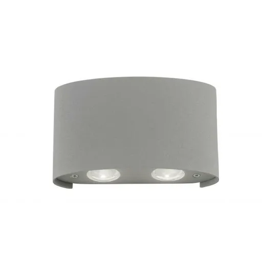 PAUL NEUHAUS LED nástěnné svítidlo, venkovní osvětlení, stříbrná 3000K PN 9487-21