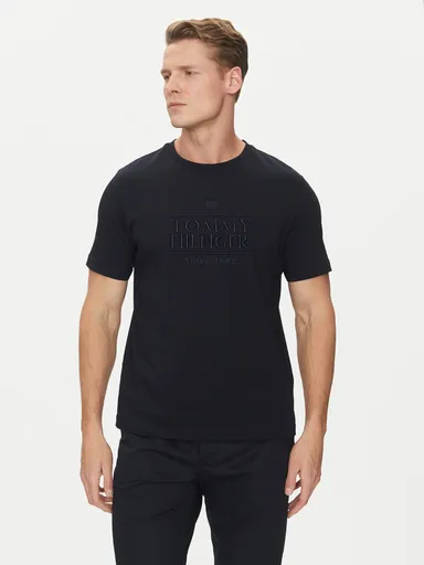 Tommy Hilfiger pánské tmavě modré tričko MW0MW38620 XL