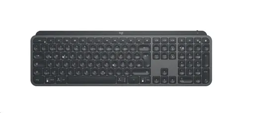 Logitech klávesnice MX Keys, GRAPHITE, bezdrátová klávesnice, US