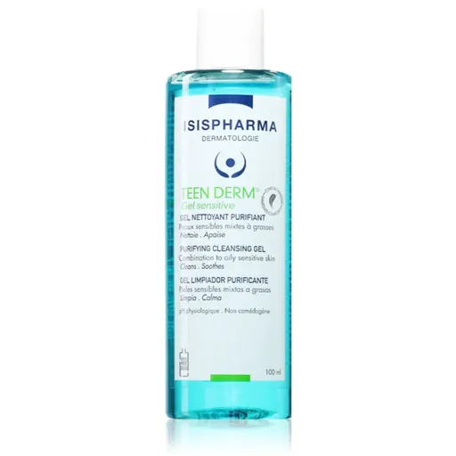 ISISPHARMA Teen Derm Gel Sensitive čisticí gel pro citlivou pleť se sklonem k akné 100 ml