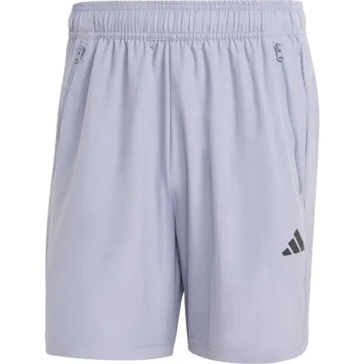 adidas TRAIN ESSENTIALS SHORTS Pánské šortky, šedá, velikost XL 7"