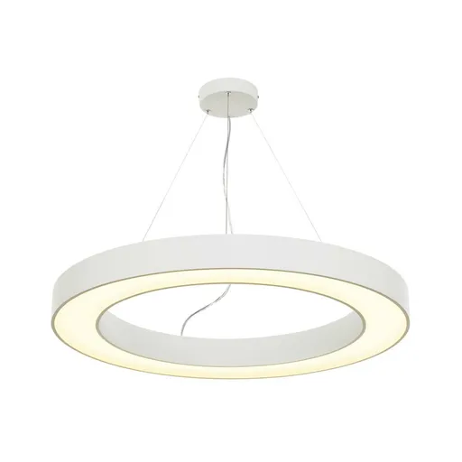 SLV BIG WHITE MEDO RING 90, závěsné svítidlo, LED, bílé, pr. 90 cm 133851