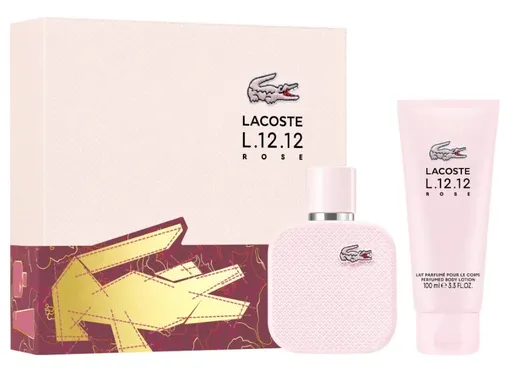 Lacoste Lacoste L.12.12. Rose - EDP 50 ml + tělové mléko 100 ml