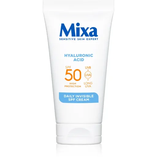 Mixa Daily Invisible SPF Cream hydratační denní krém SPF 50 50 ml
