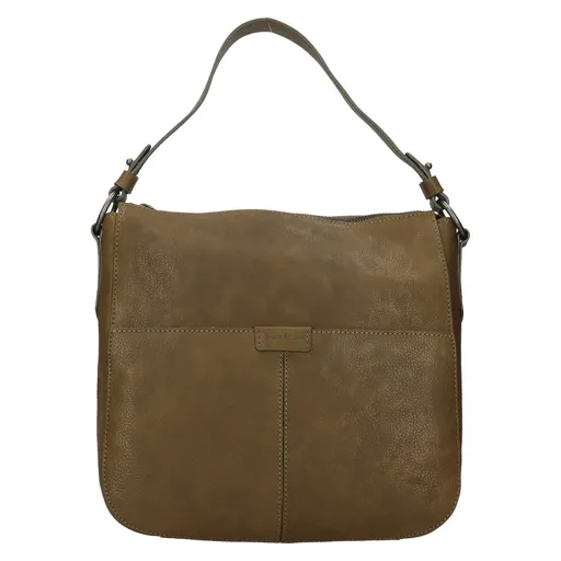 Dámská kožená kabelka Gianní Conti Luka - zelená