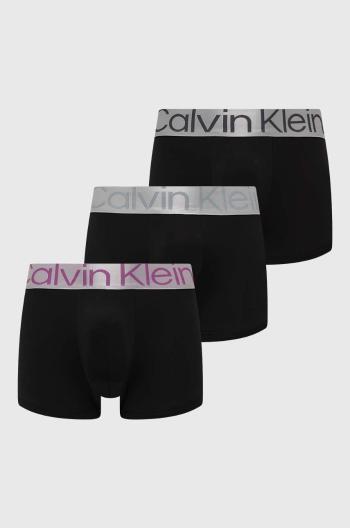 Boxerky Calvin Klein Underwear 3-pack pánské, černá barva, 000NB3074A