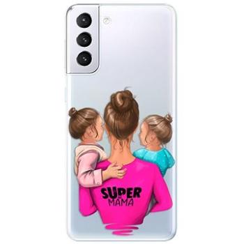 iSaprio Super Mama - Two Girls pro Samsung Galaxy S21+ (smtwgir-TPU3-S21p)