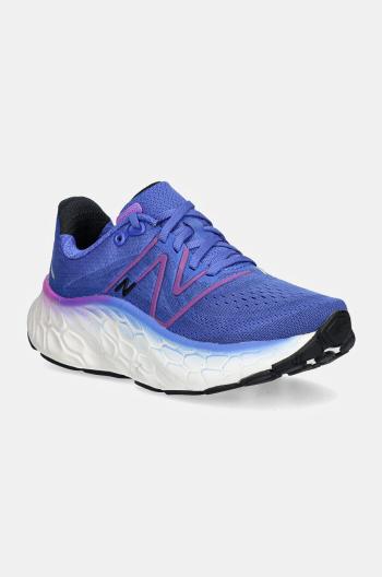 Běžecké boty New Balance Fresh Foam X More v4 modrá barva, WMORCT4