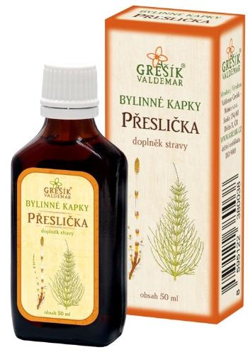 Valdemar Grešík Grešík Přeslička Kapky bylinné 50 ml