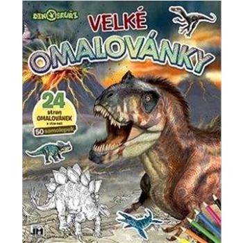 Velké omalovánky Dinosauři (8595593833033)