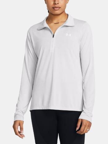 Under Armour Tech 1/2 Zip- Twist Triko Šedá