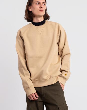 Carhartt WIP Chase Sweat Sable/Gold S