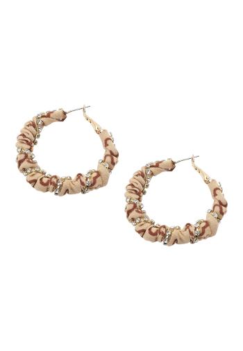 SOHI Fülbevalók 'Goldie'  arany / ezüst