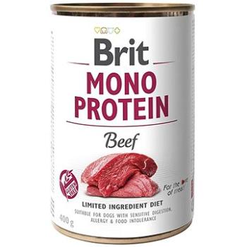 Brit Mono Protein beef  400 g  (8595602555338   )